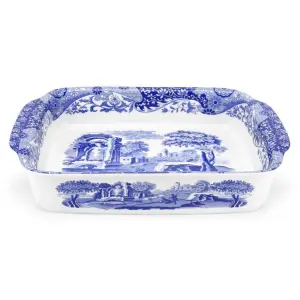 Spode Blue Italian Dıkdörtgen Fırın Servisi 30 Cm