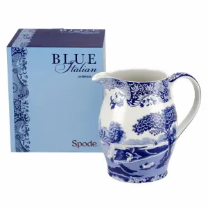 Spode Blue Italian Sürahi