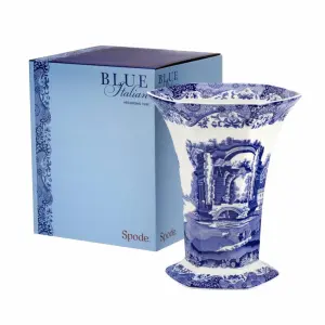Spode Blue Italian Büyük Vazo