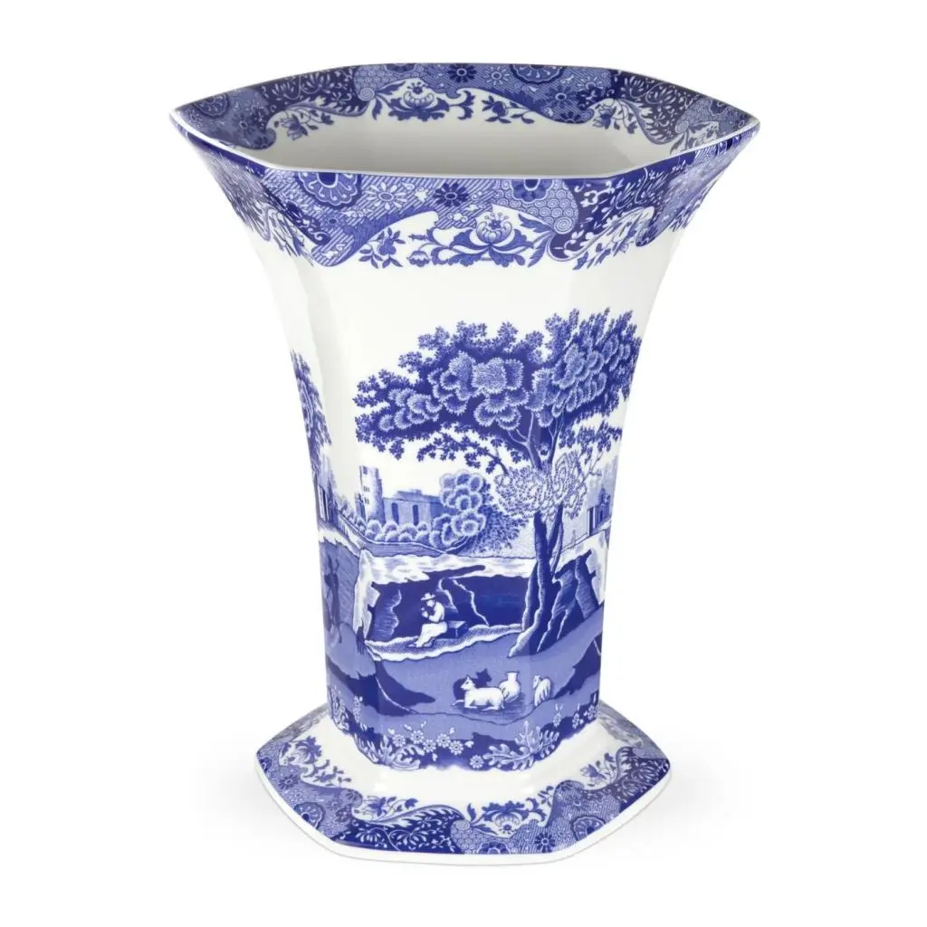 Spode Blue Italian Büyük Vazo