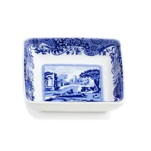 Spode Blue Italian Küçük Kare Tabak