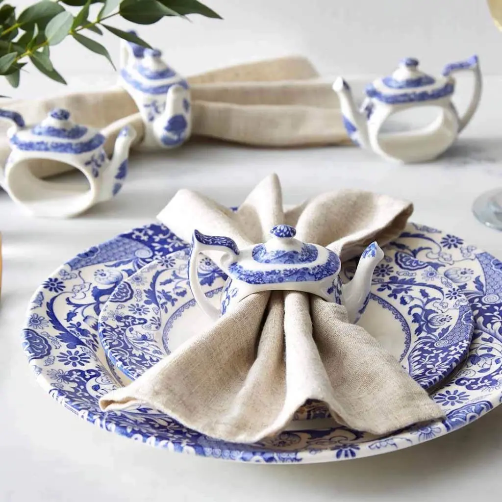 Spode Blue Italian Peçetelik