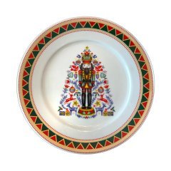 Nutcracker Yeşil 21 Cm Porselen Tabak