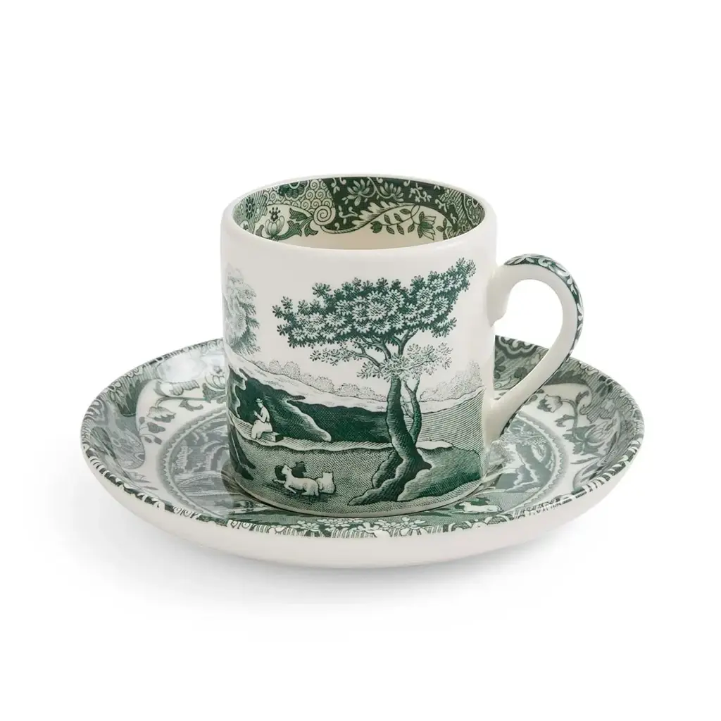 Spode Heritage Green Italian Kahve Fincanı