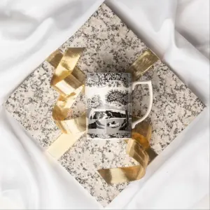 Spode Black Italian Kupa