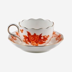 Primavera Turuncu 2'li̇ Turk Kahvesi̇ Fi̇ncan Seti̇