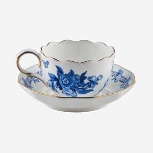 Primavera Mavi 2'li̇ Turk Kahvesi̇ Fi̇ncan Seti̇