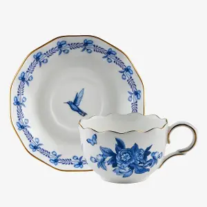 Primavera Mavi 2'li̇ Turk Kahvesi̇ Fi̇ncan Seti̇