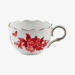 Primavera Kırmızı 2'li̇ Turk Kahvesi̇ Fi̇ncan Seti̇