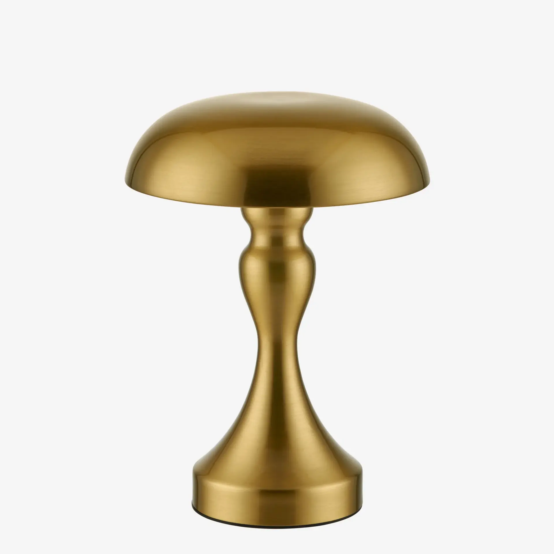 Altın Paslanmaz Çelik Şarjlı Masa Lambası 16X16x21 Cm Queen Collection by Chiara Alessi