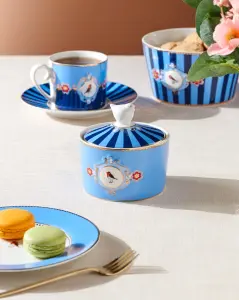 Mavi Porselen Şekerlik 300 Ml Love Birds Collection by Pip Studio