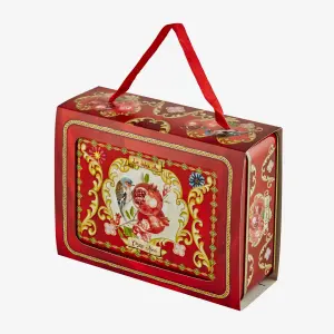 Chiara Alessi  Capri Kırmızı Porselen Kahve Fincan Seti 120 Ml