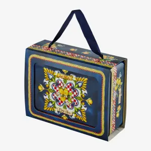 Chiara Alessi Capri Mavi Porselen Kahve Fincan Seti 120 Ml