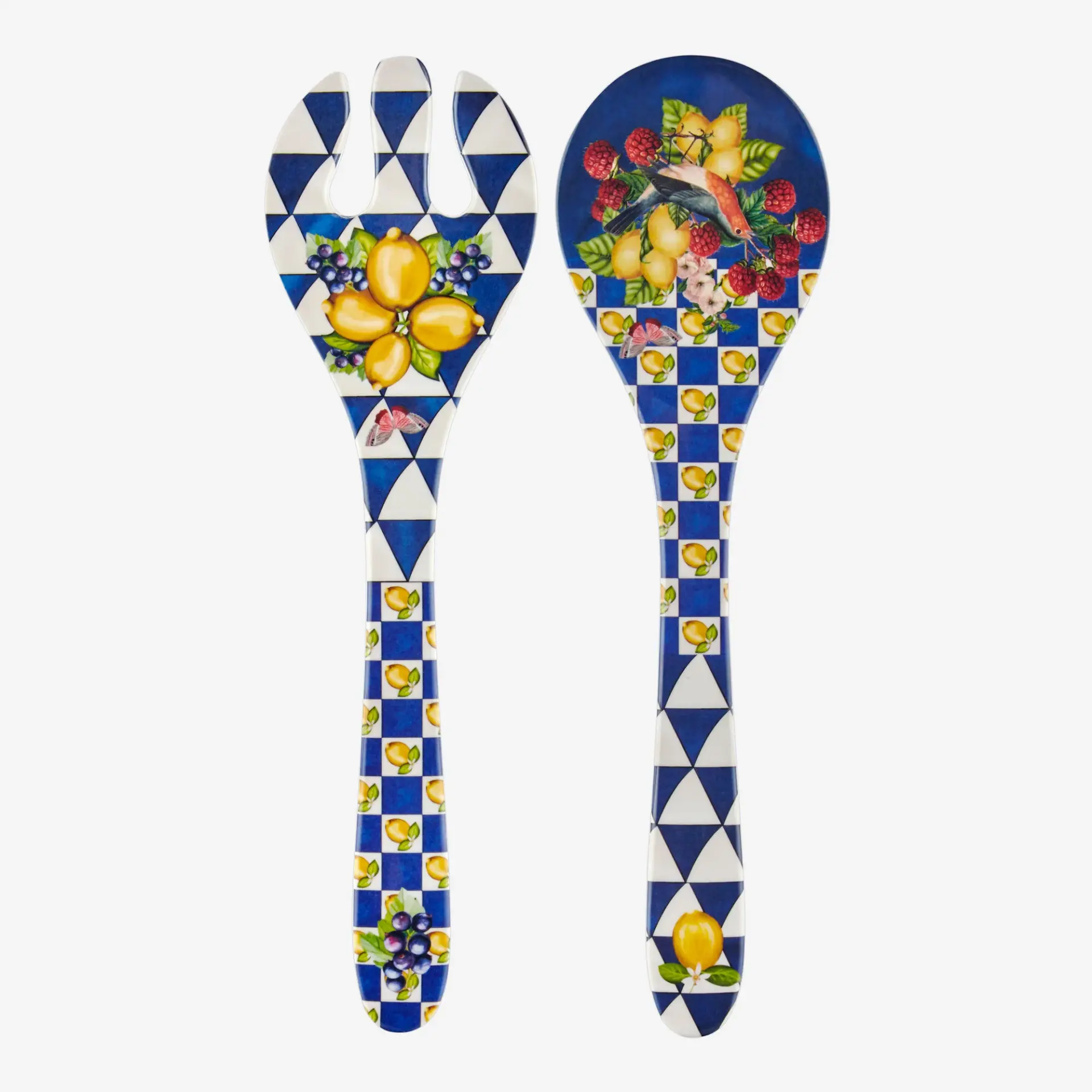 Chiara Alessi Mavi Melamin Servis Seti 28 Cm