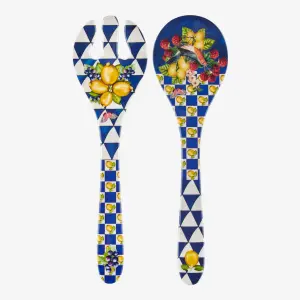 Chiara Alessi Mavi Melamin Servis Seti 28 Cm