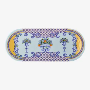 Chiara Alessi Amore Mavi Melamin Servis Tabağı 38 Cm