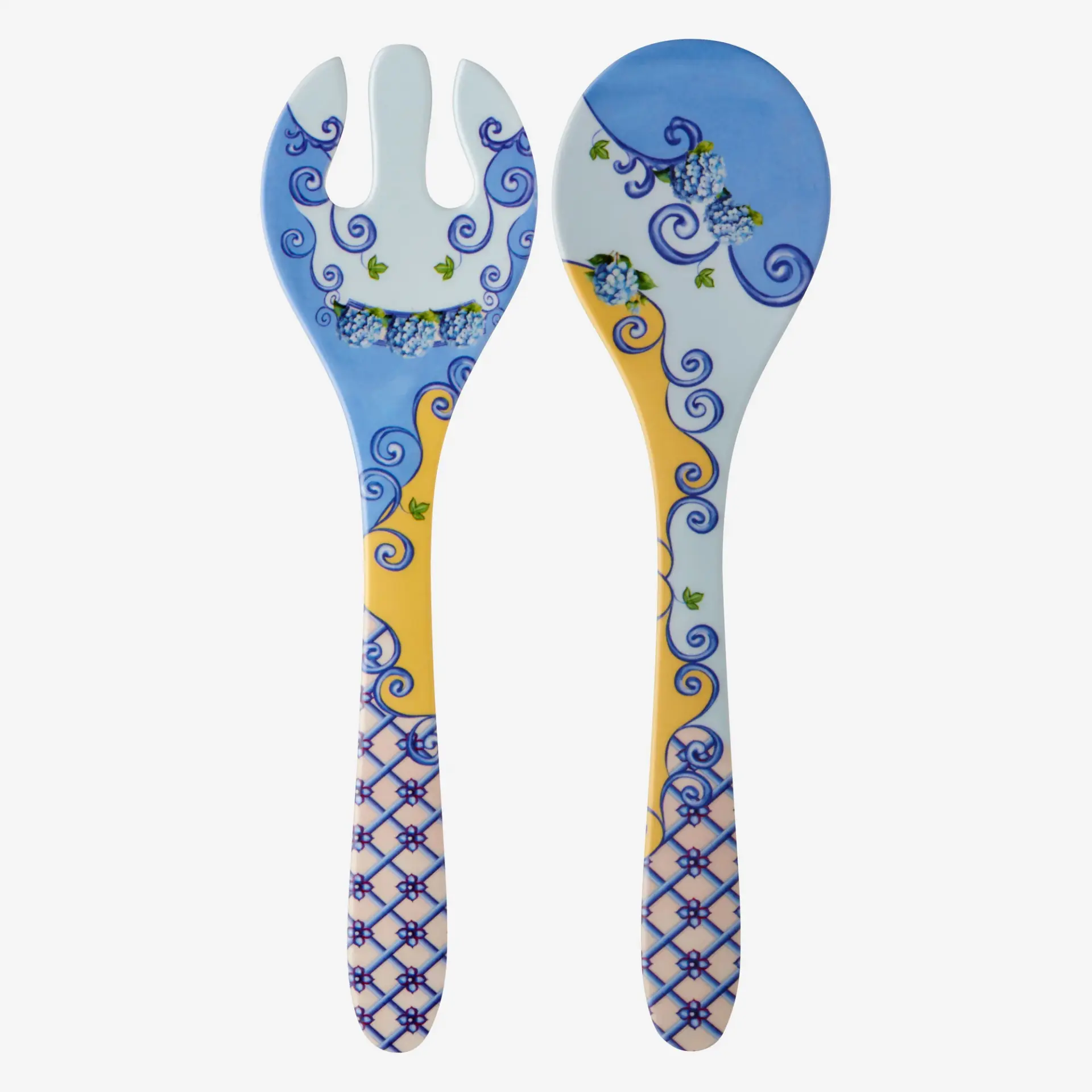 Chiara Alessi Amore Mavi Melamin Servis Seti 28 Cm