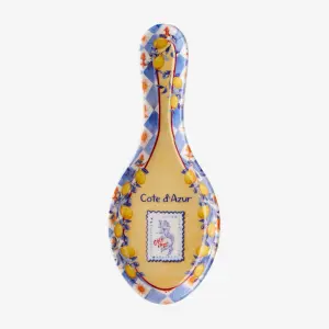 Chiara Alessi Cote D Azur Sarı Melamin Kaşıklık 24 Cm