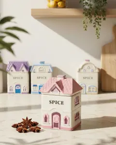 Chiara Alessi Pembe Porselen Baharatlık 11 Cm