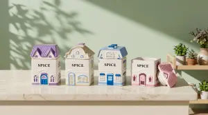 Chiara Alessi Beyaz Porselen Baharatlık 11 Cm