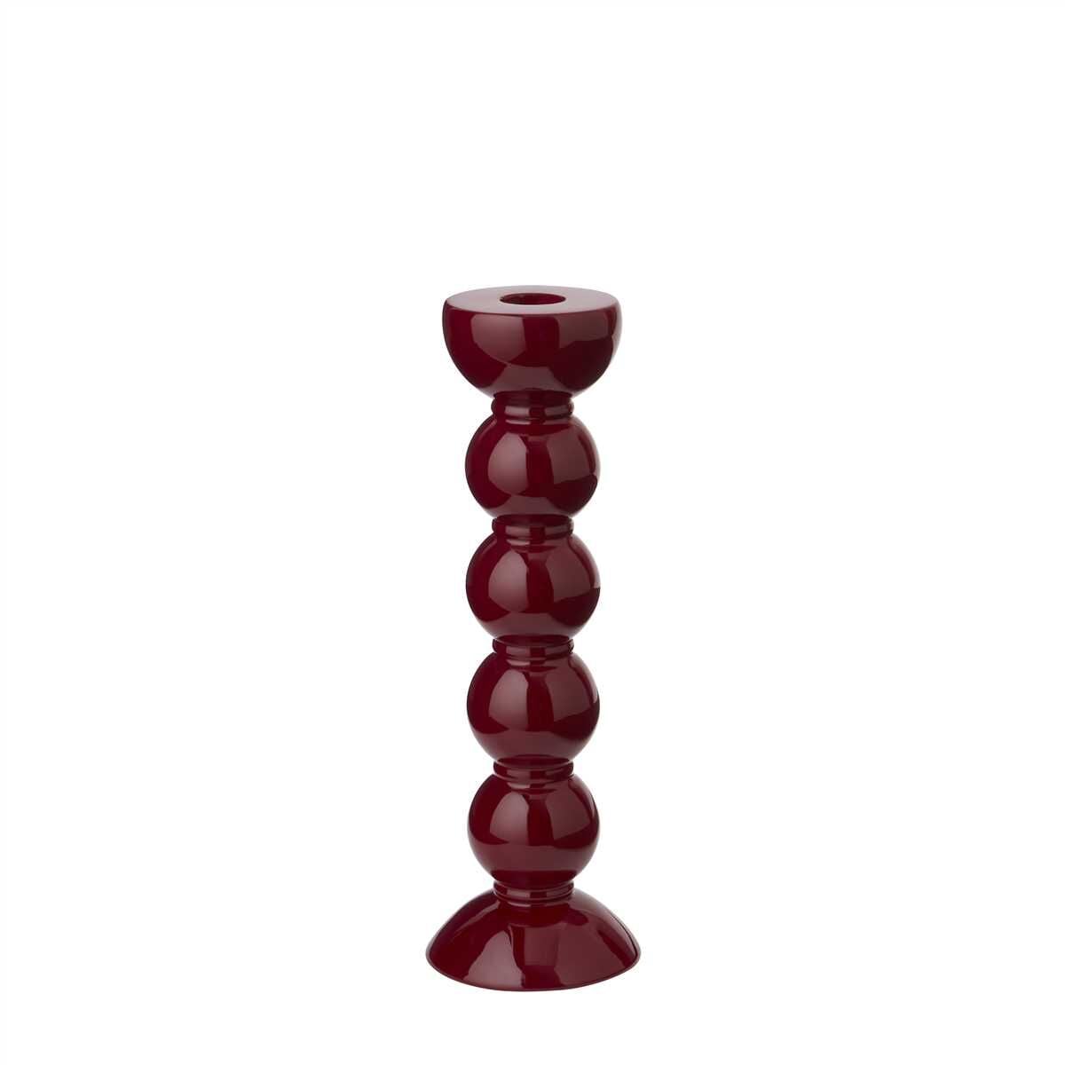 Bobbin Kiraz Kırmızısı Lake Şamdan