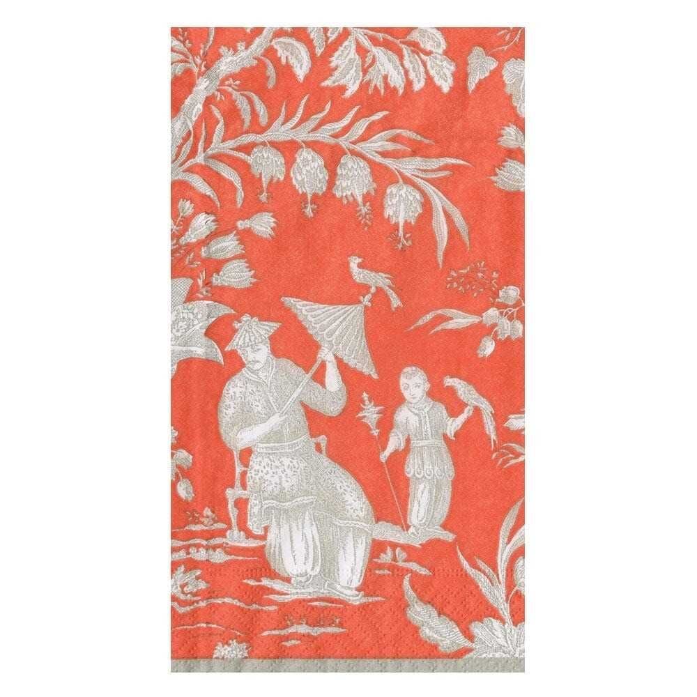 Silk Road Toile Mandarin Misafir Peçetesi 15li Paket