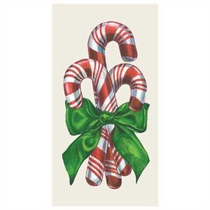Candy Cane Misafir Peçetesi 16li Paket