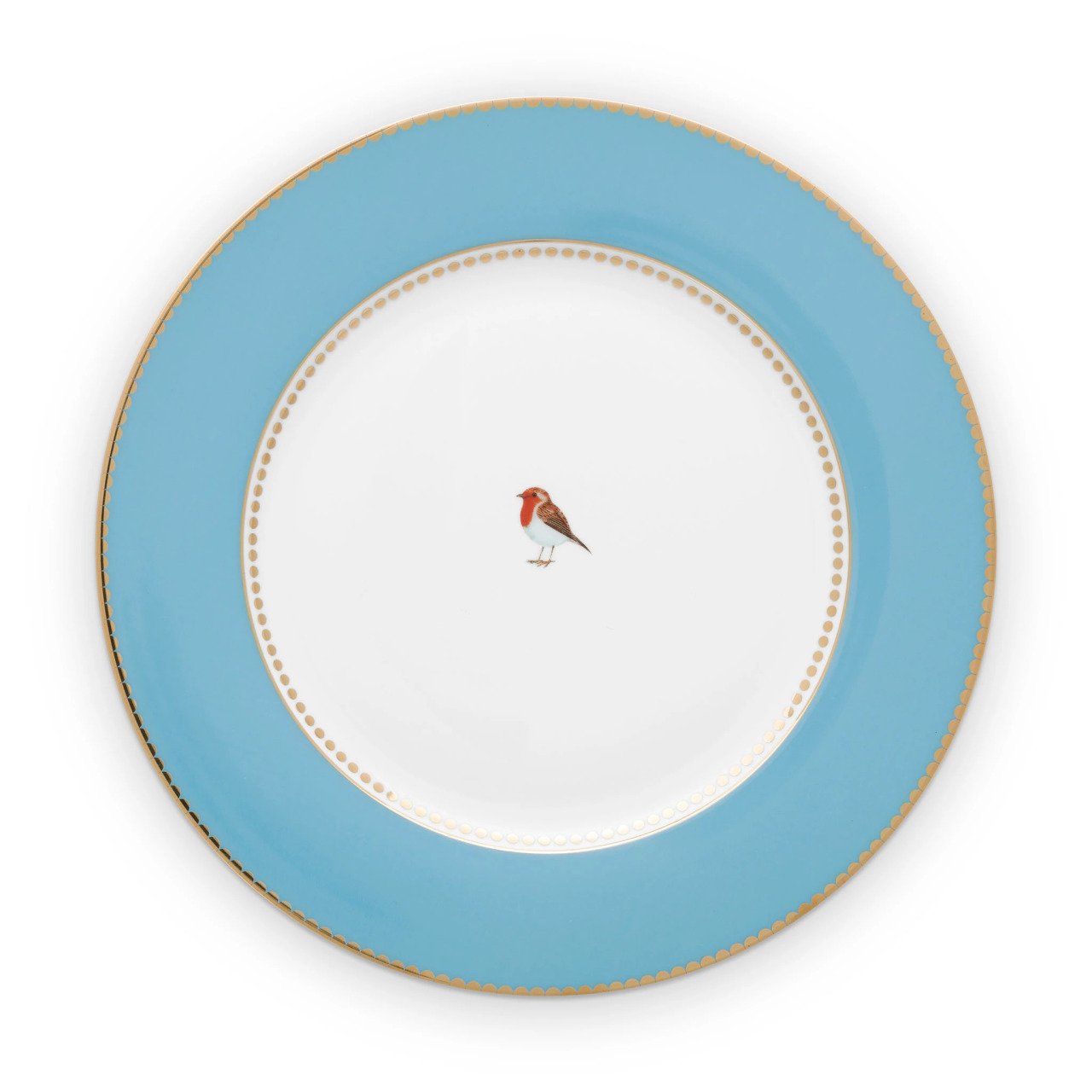 Love Birds Tabak 26,5 Cm, Mavi