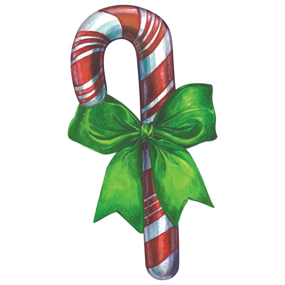Candy Cane Masa Dekoru 12li Paket