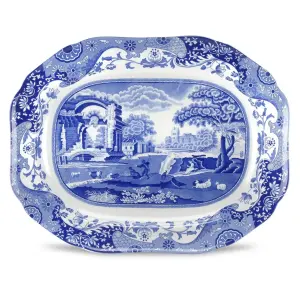 Spode Blue Italian Oval servis 35cm