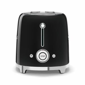 Smeg Ekmek Kızartma Makinesi Siyah 2x1 Dilim