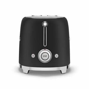 Smeg Ekmek Kızartma Makinesi Mat Siyah 2x1 Dilim