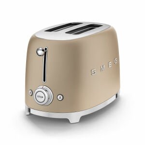 Smeg Ekmek Kızartma Makinesi Mat Gold 2x1 Dilim