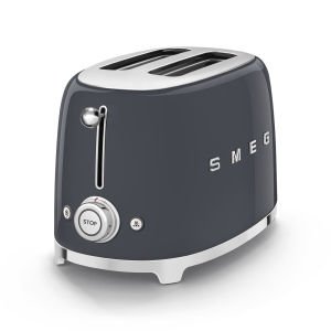 Smeg Ekmek Kızartma Makinesi Barut Gri 2x1 Dilim