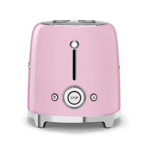 Smeg Ekmek Kızartma Makinesi Pembe 2x1 Dilim