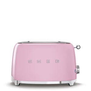 Smeg Ekmek Kızartma Makinesi Pembe 2x1 Dilim
