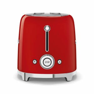 Smeg Ekmek Kızartma Makinesi Kırmızı 2x1 Dilim