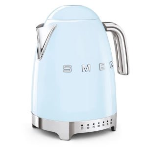 Smeg Retro Serisi  Pastel Mavi Isı Ayarlı Kettle