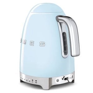 Smeg Retro Serisi  Pastel Mavi Isı Ayarlı Kettle