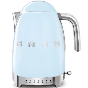 Smeg Retro Serisi  Pastel Mavi Isı Ayarlı Kettle