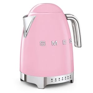Smeg Retro Serisi Pembe Isı Ayarlı Kettle