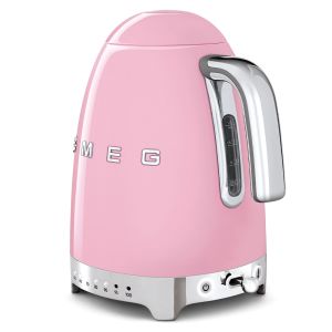 Smeg Retro Serisi Pembe Isı Ayarlı Kettle