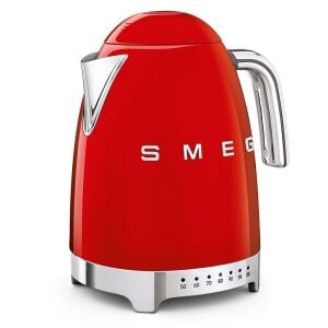 Smeg Retro Serisi Kırmızı Isı Ayarlı Kettle