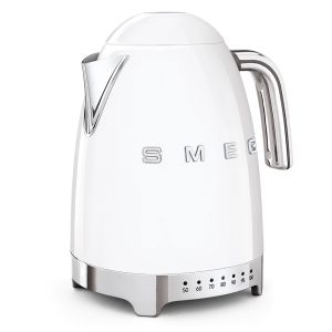 Smeg Retro Serisi Beyaz Isı Ayarlı Kettle
