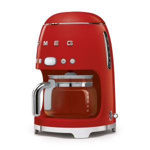 Smeg Kırmızı Filtre Kahve Makinesi