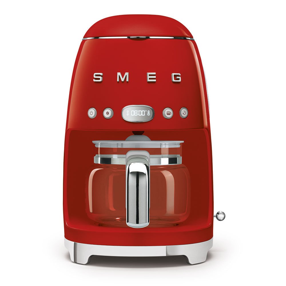 Smeg Kırmızı Filtre Kahve Makinesi