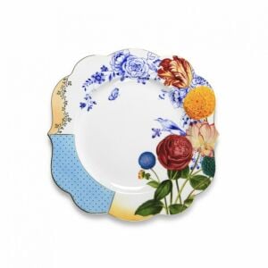 Royal Mavi Porselen Yemek Tabağı 28 cm