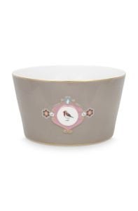 Love Birds Haki Porselen Kase 15 cm