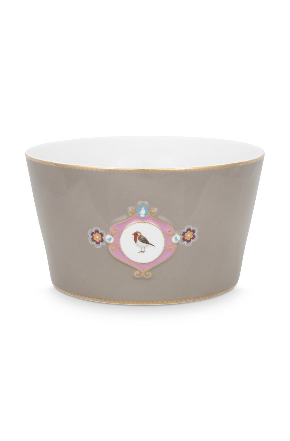 Love Birds Haki Porselen Kase 20 cm