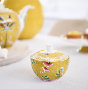 Pip Studio La Majorelle Sarı Porselen Şekerlik 300 Ml